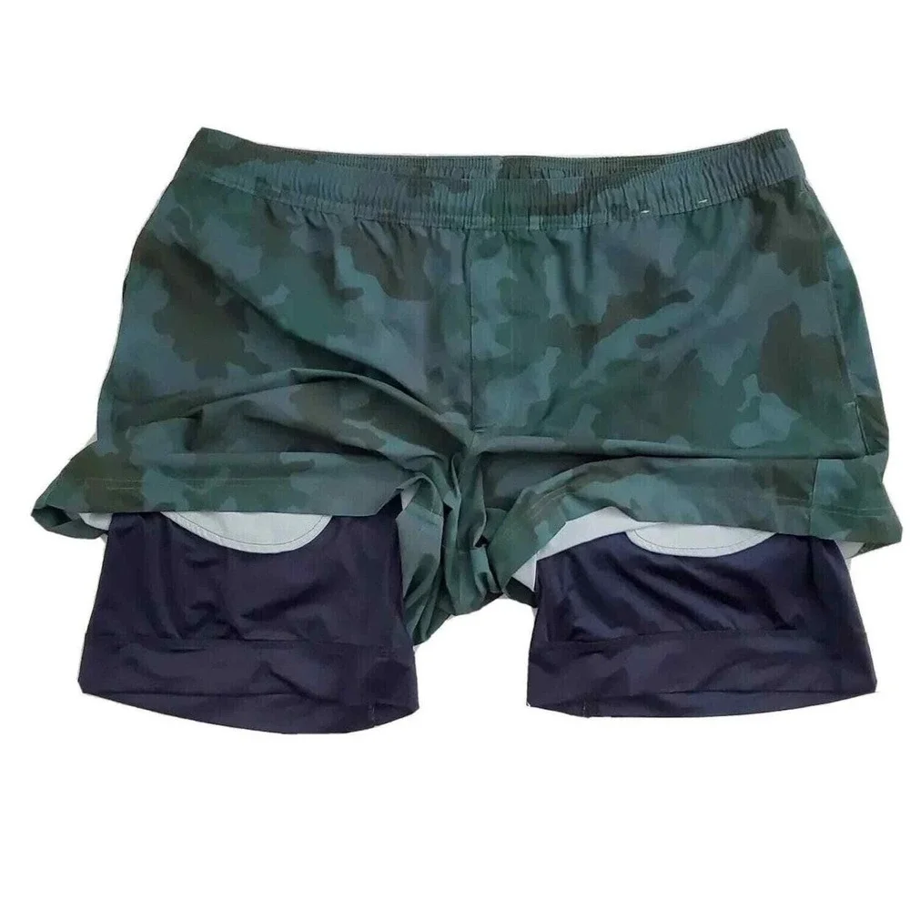 Chubbies (Men's‎ 2XL) You Can't See Me Green Camo 5.5